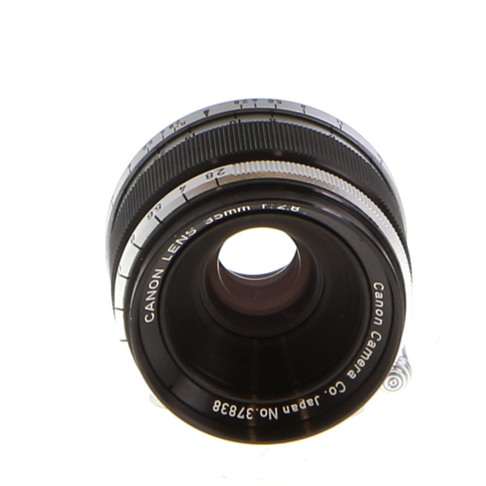Canon 35mm f/2.8 Lens for Rangefinder Chrome
