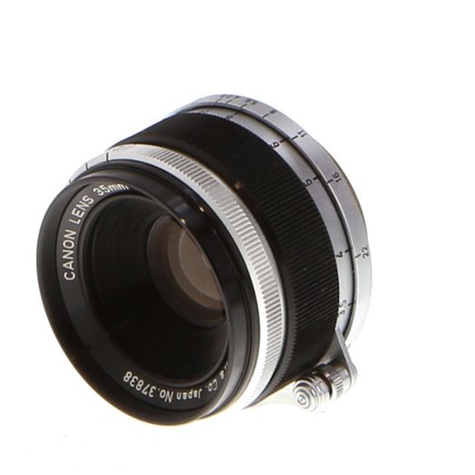 Canon 35mm f/2.8 Lens for Rangefinder Camera, Black/Chrome {40}