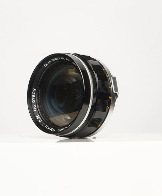 Canon 50mm f/0.95 Bayonet Lens for 7/7S Rangefinder Camera, Black