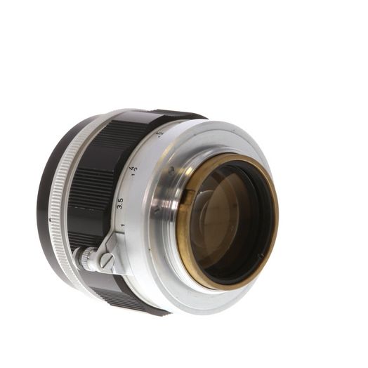 Canon 50mm f/1.4 Lens for Rangefinder Camera, Black/Chrome {48}