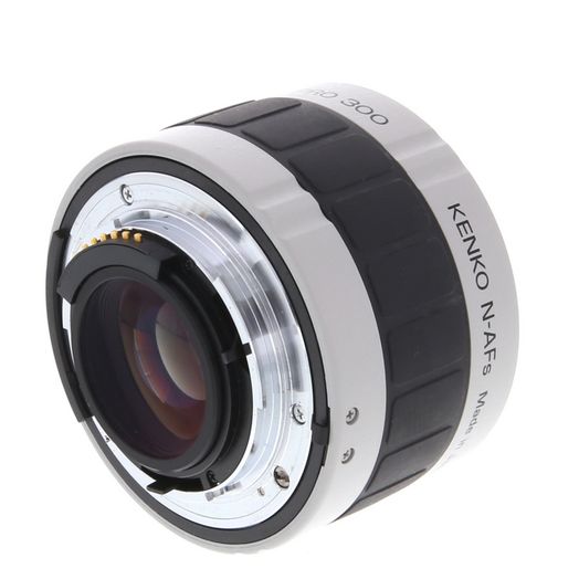 2X TELEPLUS 300 +28-80mm，55-200mmレンズ Kenko 2X Teleplus Pro 300 N-AFS Teleconverter for Nikon, White