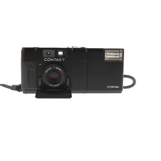 Contax T 35mm Camera with 38mm f/2.8 Sonnar T* Lens, Black