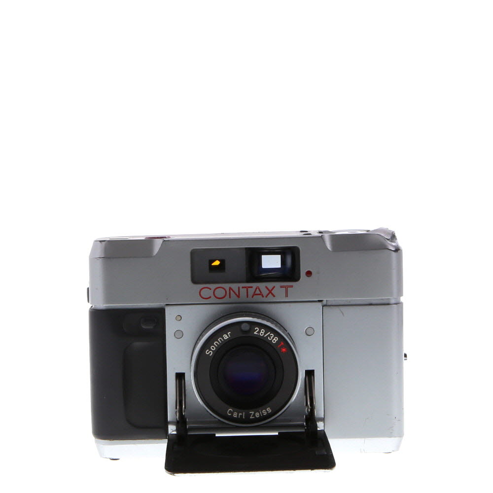 Contax T 35mm Camera with 38mm f/2.8 Sonnar T* Lens, Chrome