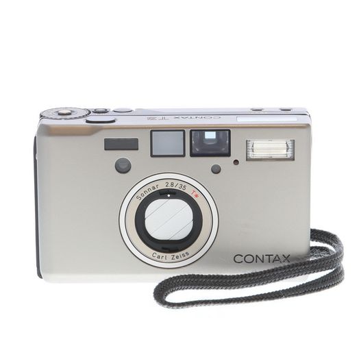 Contax T3 35mm Camera, Silver