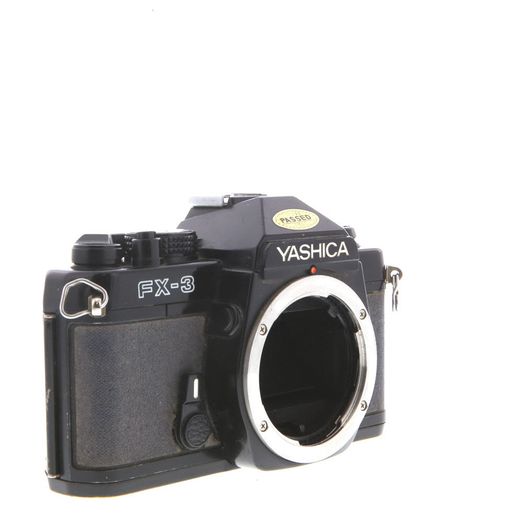 Yashica FX-3 35mm Camera Body, Black
