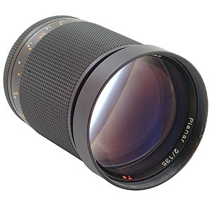 Contax 135mm f/2 Planar T* C/Y Mount Lens