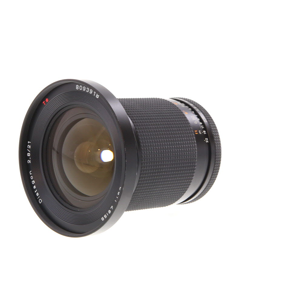 Contax 21mm f/2.8 Distagon T* MM C/Y Mount Lens