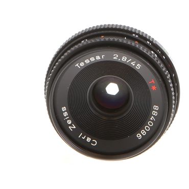Contax 45mm F/2.8 Tessar T* MM C/Y Mount Lens {49}