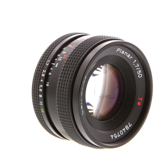 Contax 50mm F/1.7 Planar T* MM C/Y Mount Lens {55}
