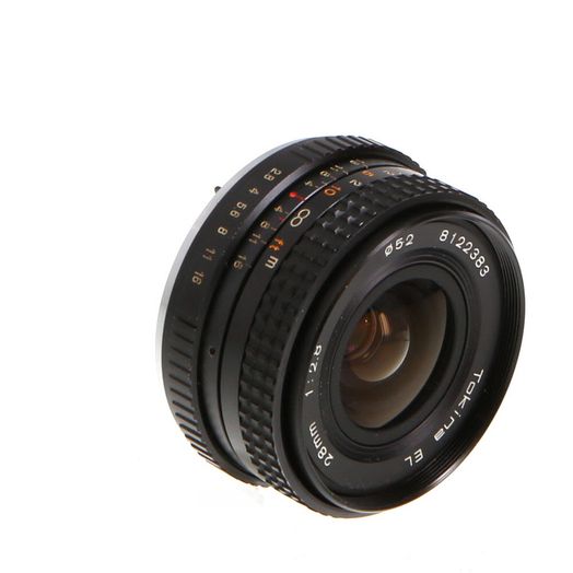 【希少】PENTAX K2 DMD フィルム一眼レフカメラ　Tokina Tokina 28mm f/2.8 EL Contax/Yashica C/Y Mount Lens {52}