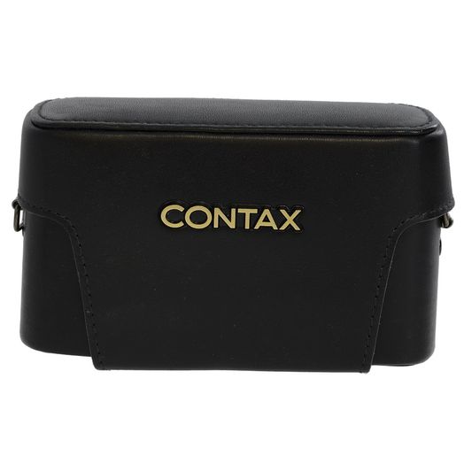 Contax T2 Semi-Hard Black Leather Case