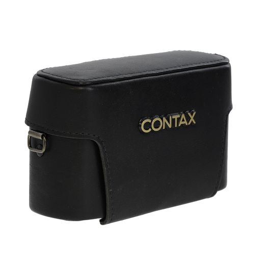 Contax T2 Semi-Hard Black Leather Case