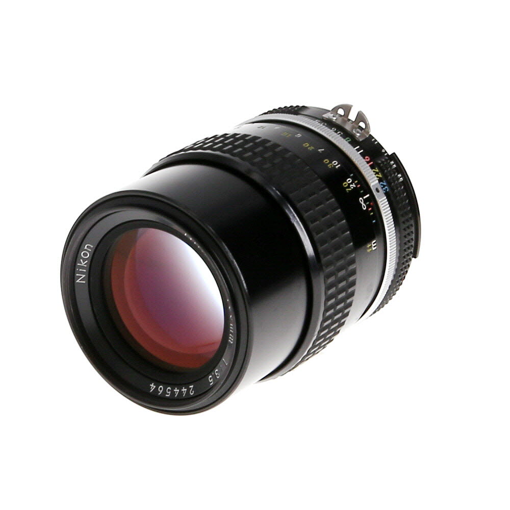 Nikon 135mm f/3.5 NIKKOR AI Manual Focus Lens