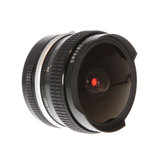 Nikon 16mm f/3.5 Fisheye-NIKKOR Auto Non AI Manual Focus Lens