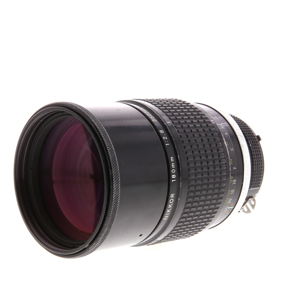 Nikon 180mm f/2.8 NIKKOR AI Manual Focus Lens