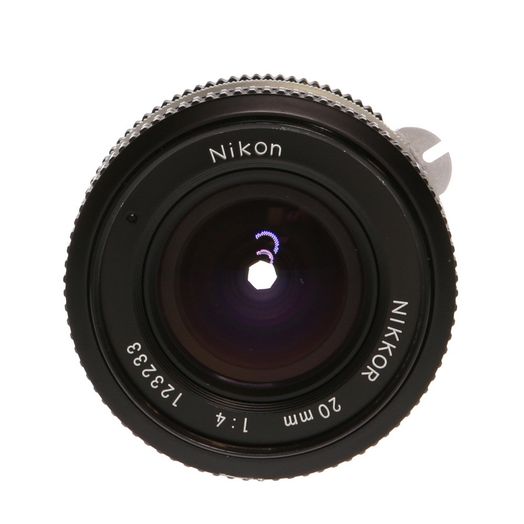 Nikon 20mm f/4 NIKKOR Non AI Manual Focus Lens {52}