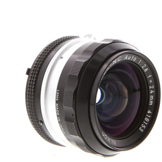 ★超美品★NIKON ニコン NIKKOR-N.C 24mm F2.8 DDP Nikon Nikkor-N.C Auto 24mm F2.8 Ai Converted Wide Angle MF