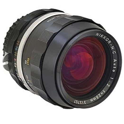 Nikon 28mm f/2 NIKKOR-N.C Auto Non-AI Manual Focus Lens {52}