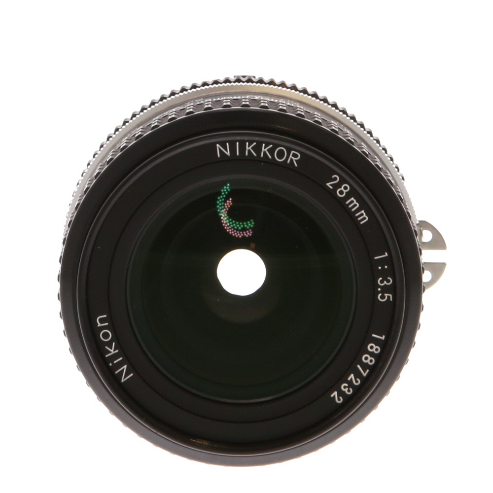 Nikon 28mm f/3.5 NIKKOR AI Manual Focus Lens