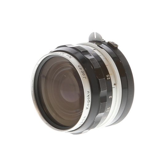Nikon 2.8cm (28mm) f/3.5 NIKKOR-H AI'D Nippon Kogaku Japan Manual