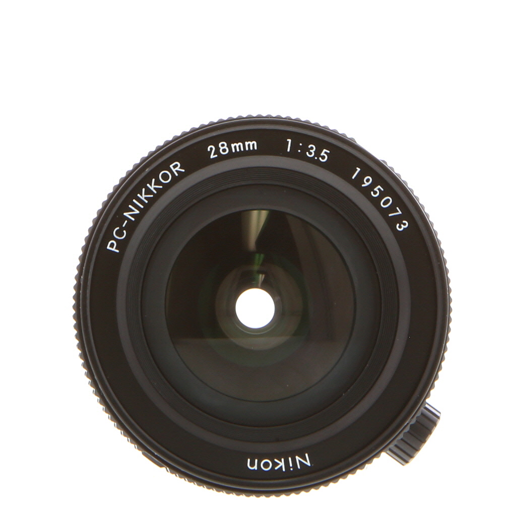 Nikon 28mm f/3.5 PC-NIKKOR Non AI Manual Focus Lens