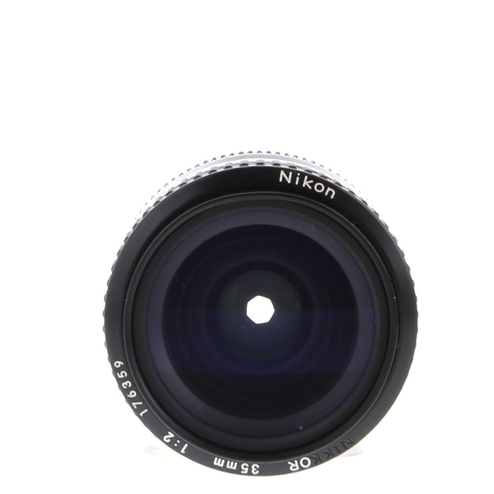 Nikon 35mm f/2 NIKKOR AI Manual Focus Lens {52}