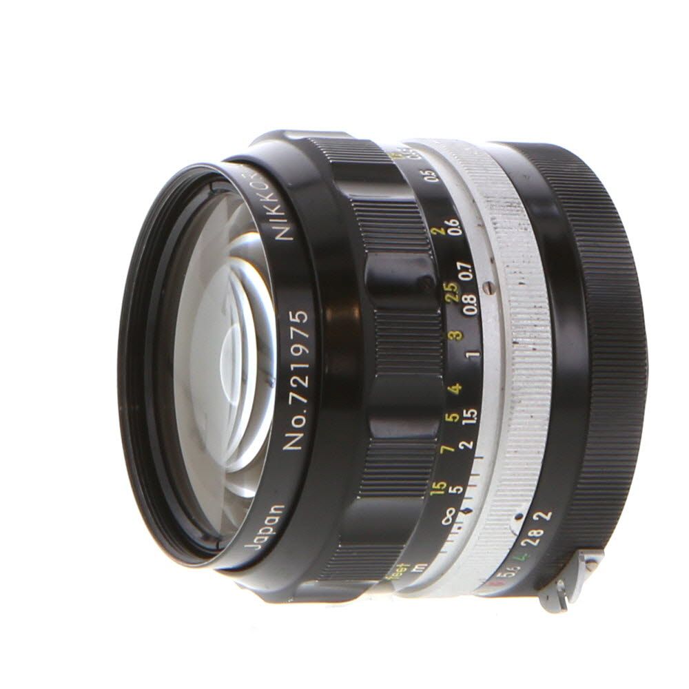 Nikon Nikkor 35mm F/2 O Non AI Manual Focus Lens {52} - Used SLR