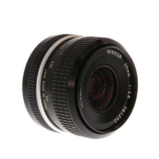 Nikon 35mm f/2.8 NIKKOR AI'D Manual Focus Lens {52}