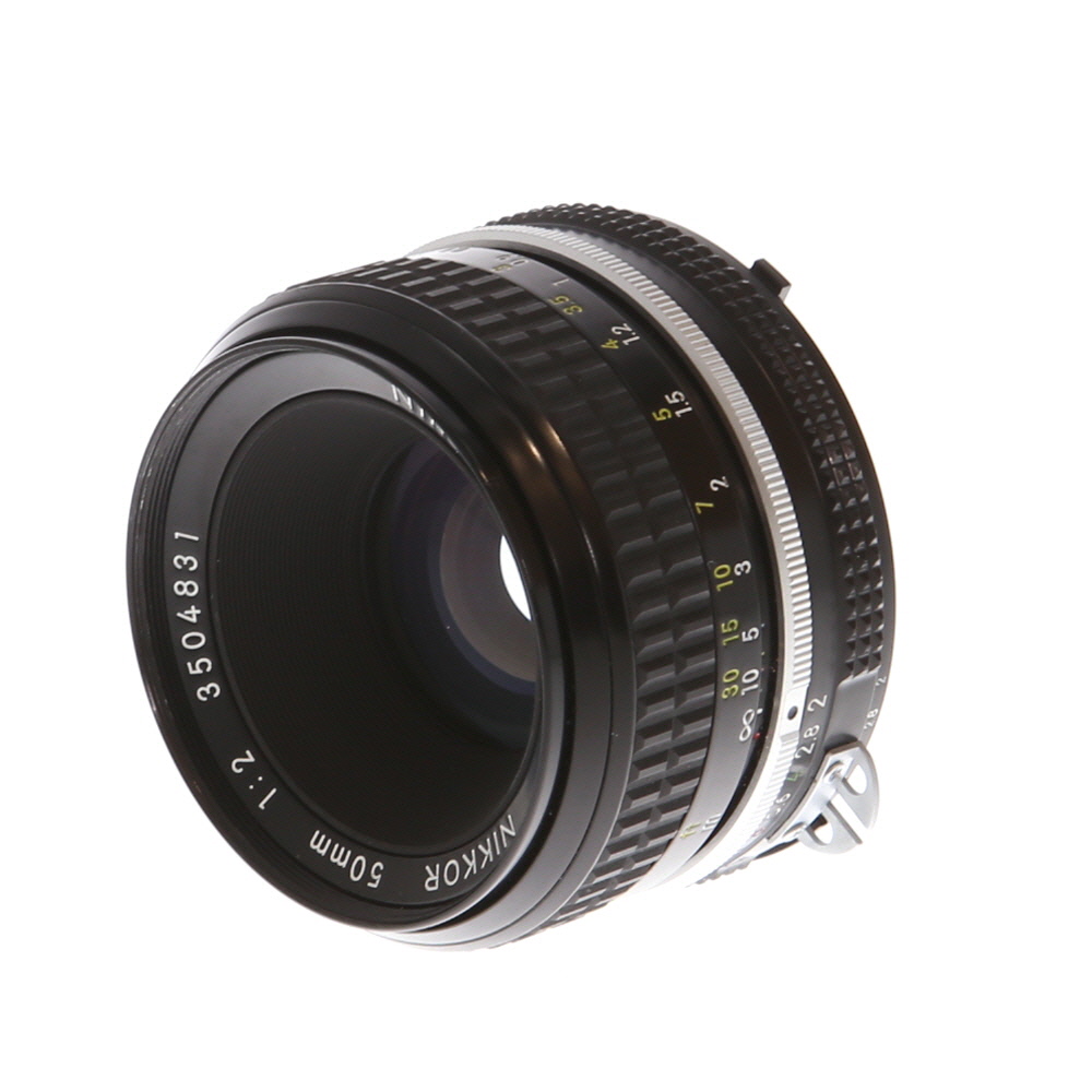 Nikon 50mm f/2 NIKKOR AI Manual Focus Lens