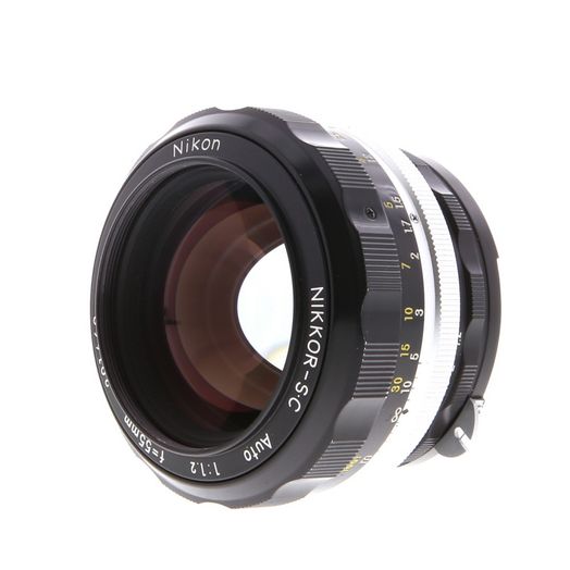 Nikon 55mm f/1.2 NIKKOR-S.C Auto AI'D Manual Focus Lens {52}