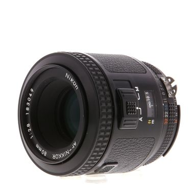 Nikon 80mm f/2.8 AF-NIKKOR AIS Lens {52} Only Auto Focuses with F3AF