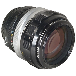 Nikon 85mm f/1.8 NIKKOR-H.C Auto Non AI Manual Focus Lens