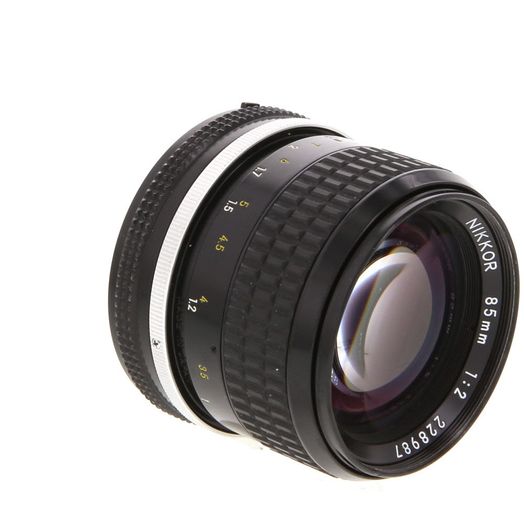 Nikon 85mm f/2 NIKKOR AI Manual Focus Lens {52}