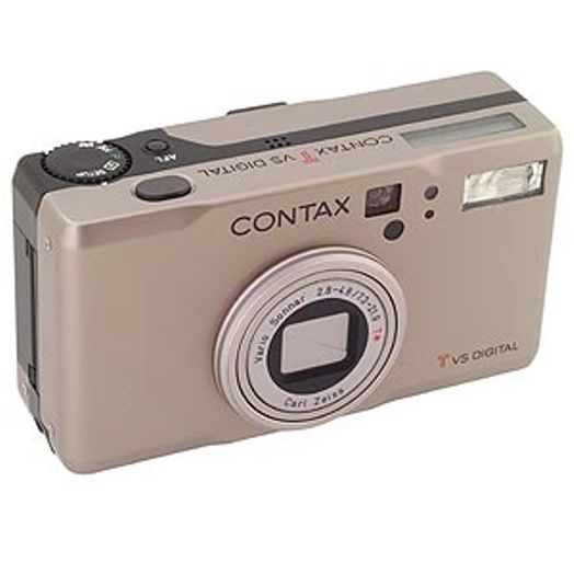 Contax TVS Digital Digital Camera, Chrome {5MP}