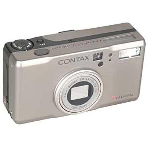 Contax TVS Digital Digital Camera, Chrome {5MP}