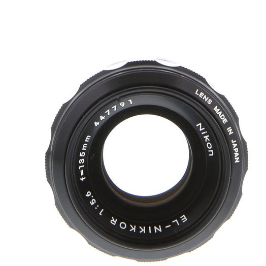 Nikon 135mm f/5.6 EL-Nikkor Enlarging Lens, Black/Chrome (39mm Mount)