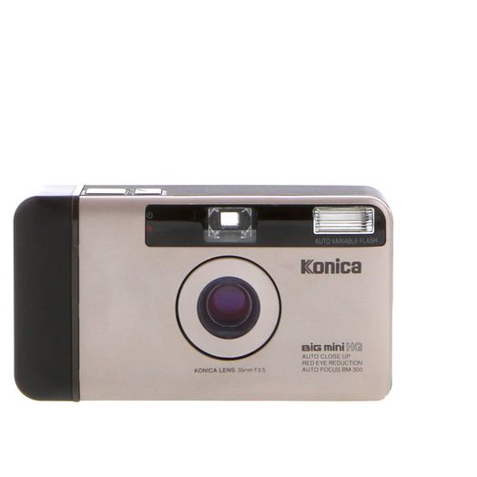 Konica Big Mini HG BM-300 35mm Camera with 35mm f/3.5, Chrome