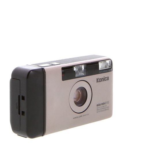 Konica Big Mini HG BM-300 35mm Camera with 35mm f/3.5, Chrome