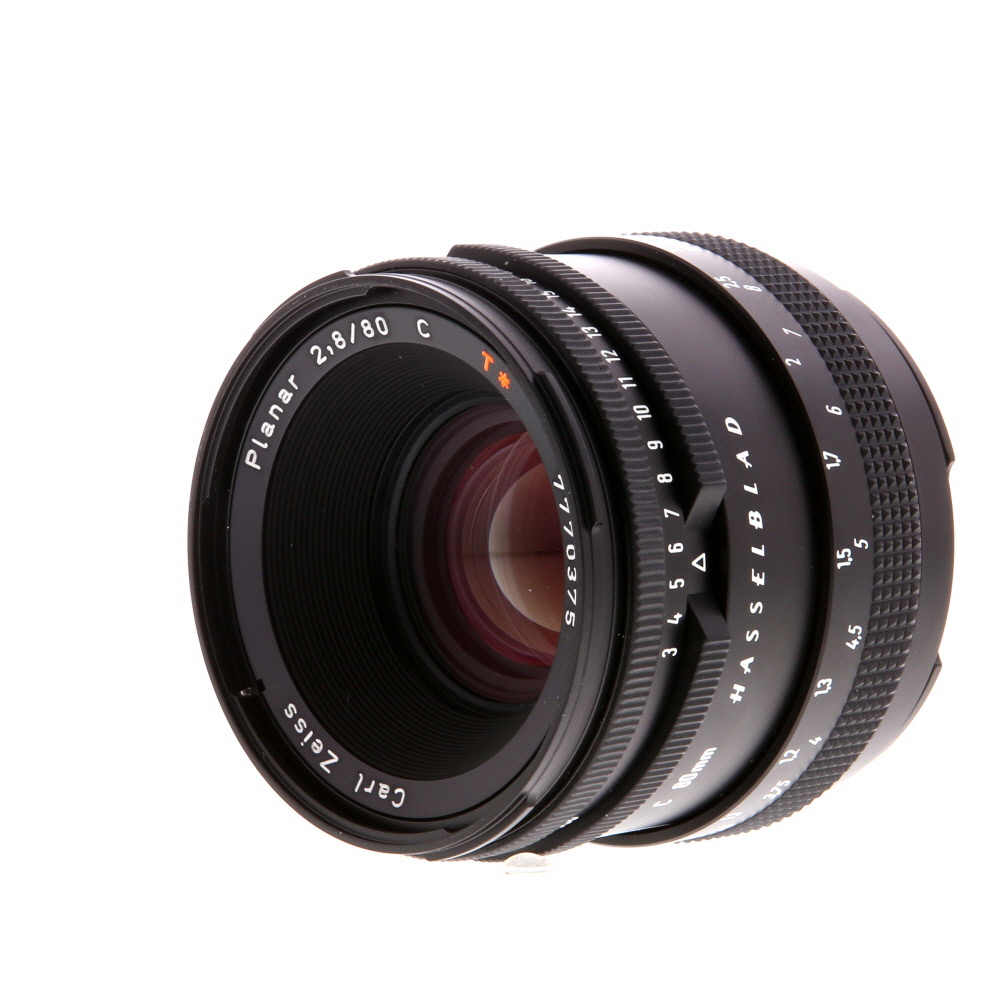 Hasselblad 80mm f/2.8 Planar CB T* Lens for Hasselblad 500 Series V System, Black