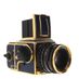 Hasselblad 503CX Golden Blue 50TH Anniversary Edition With Waist Level Finder, 80mm CF Lens, A12 Back  thumbnail