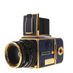 Hasselblad 503CX Golden Blue 50TH Anniversary Edition With Waist Level Finder, 80mm CF Lens, A12 Back  thumbnail