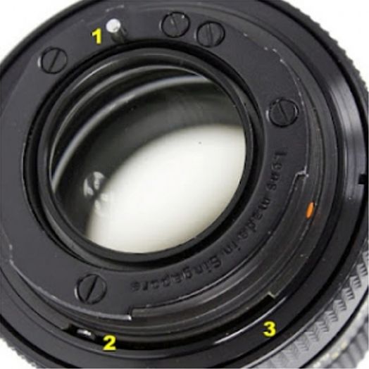 Rollei 21mm F/4 Rolleinar-MC 3-Pin Lens {58}