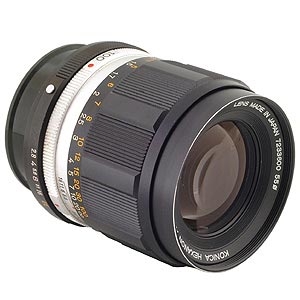 Konica 100mm F/2.8 Hexanon EE AR Mount Lens