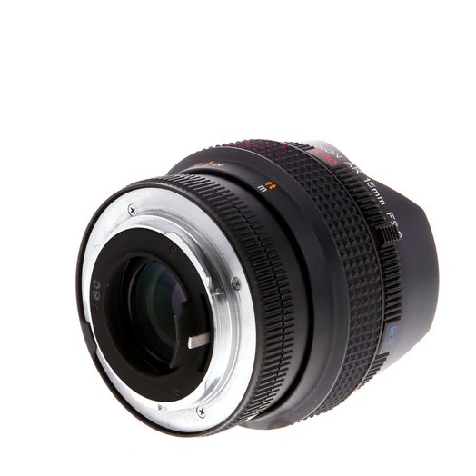 Konica 15mm f/2.8 Hexanon Fisheye AE UC AR Mount Lens {Built-in