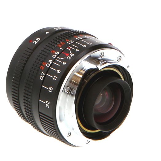 Konica 28mm f/2.8 M-Hexanon Lens for Hexar RF, Black {46}