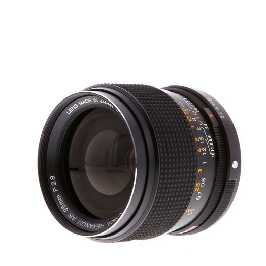 Konica 35mm F/2.8 Hexanon AE AR Mount Lens {55}