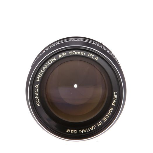 Konica 50mm F/1.4 Hexanon AE AR Mount Lens {55}