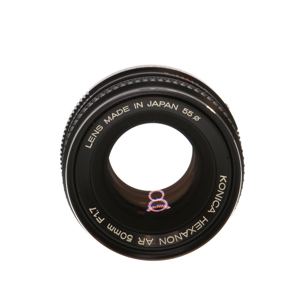 Konica 50mm F/1.7 Hexanon AE AR Mount Lens {55}