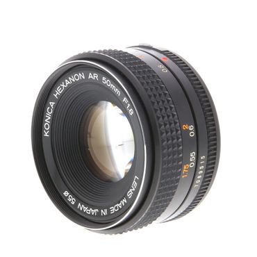 Konica 50mm f/1.8 Hexanon AE AR Mount Lens