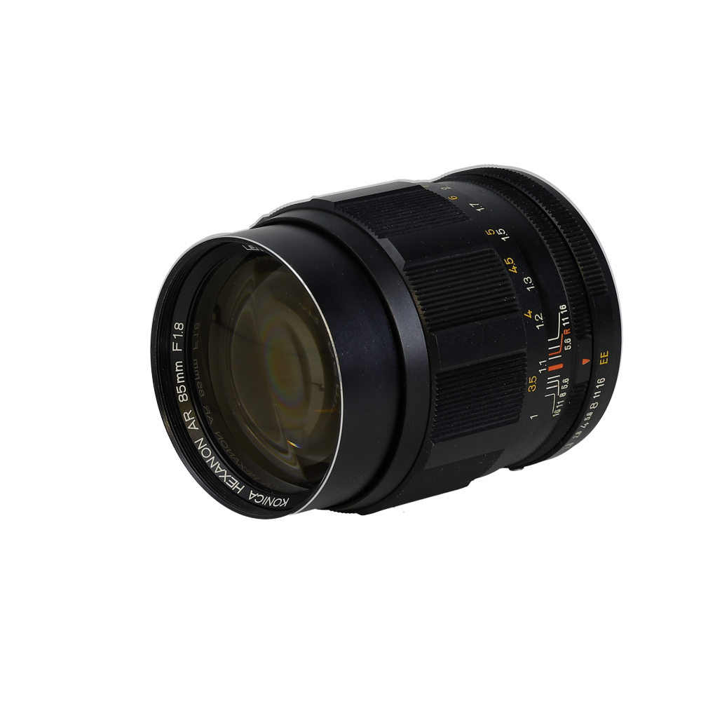 Konica 85mm F/1.8 Hexanon EE AR Mount Lens